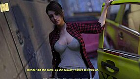 Visual novel walkthrough of Inside Jennifer 73 on PC