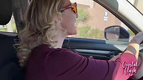 Stepmother gets filled up in a threesome on Thanksgiving