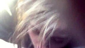 Beautiful best friend gives blow job on the car seat