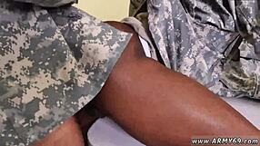 Gay drill: Glory holes for hot male soldier action
