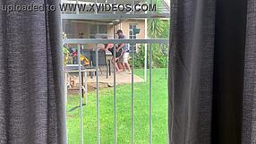 I Caught My Neighbours FUCKING OUTSIDE in the Backyard!