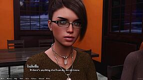 Hot brunette gets rich guy's help with her dating game