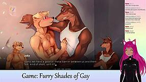 Furry Shades of Gay: A Vtuber's erotic adventure