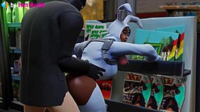 Henchman's wild ride in Fortnite's 3D world of pleasure