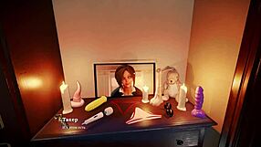 3D animated video of my sexy neighbor in the bathtub