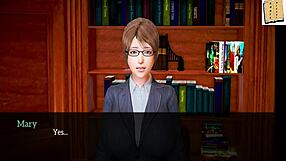 3D animated adult video featuring family role play