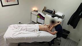 Young Japanese girl gets seduced and fucked during massage