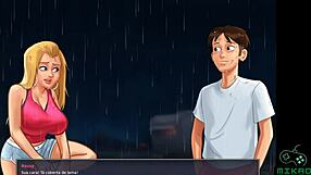 Summertime Saga Ep 81 - Caught Fingering Roxxy in Public as Ex Watches
