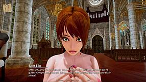Visual novel with harem elements set in a hotel environment