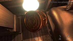 Dark and steamy orgy in a video game walkthrough