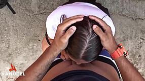 Latin beauty gets her tight pussy filled with hot cum