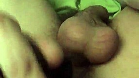 Small opening, large plug in gay anal scene