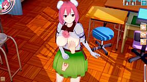 3D cartoon of tits and ass with 3D hentai game