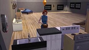 Comic book themed DP action with a cheating wife