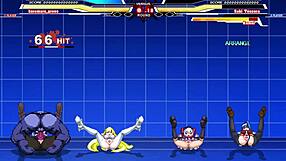 Mugen animation: Kuromaru vs Arcana Heart - erotic cartoon