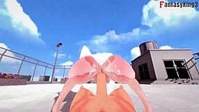 Netorare: The seduction of a powerful woman in a 3D cartoon world