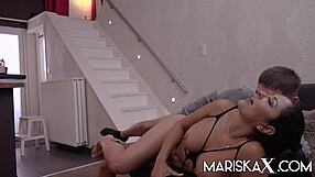Mariska is a busty MILF who enjoys a rough fuck