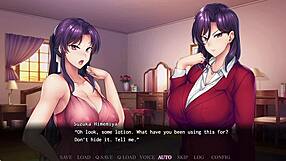 Saimin Gakushuu Suzuka scene 2: A hot anime with MILF and teen action