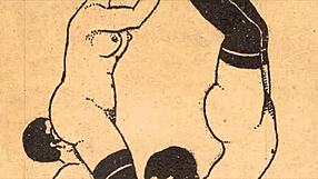 Erotic illustrations from the good old days - The Erotic Alphabet