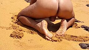Hot latina shemale Ladysilva shows off her assets outdoors