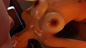 3D VR porn with busty teen and cum in mouth action