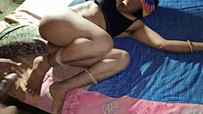Desi Bhabhi Squirts on Devar During Intense Chudai in Hindi HD Video Sex