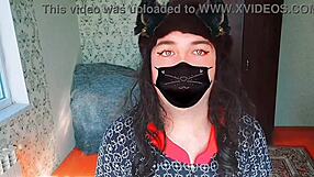 Big ass shemale gets wet in homemade video
