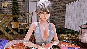 Beautiful women in anime 3D sex adventure in a hotel suite