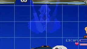 Mugen Brian in an animated porn game with an unusual sound design