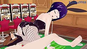 Bunny girl heroes in intense sexual encounters