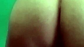 Crossdresser in lingerie, gay anal toy play