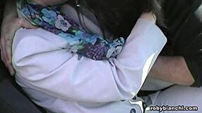 Big tits and asses get fucked in the woods before going to work