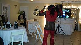 A Jamaican stripper has a special treat for the MILF crowd