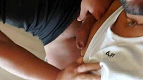 Gay Latinos enjoy oral sex and barebacking in amateur video