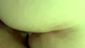 Cum in mouth and double facial on pregnant slut's narrow ass