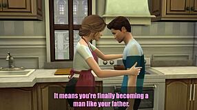 hot stepmom, are ya stuck in the washing machine again?