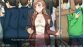 My Horny Ex-Classmate Trophy Wife Ep2 - Banging Her on Public Train