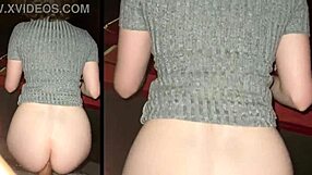 Beautiful big tits and big ass get it hard in a one on one scene at the cinema