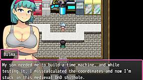 Kinky wizards in a hot anime porn game