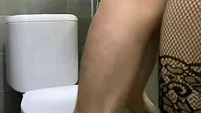 My friend and I have sex with my husband in the bathroom and he also licks her ass