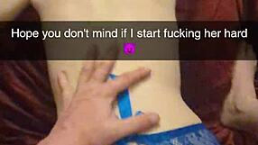 Real Snapchat Fuck! Cheating Cumslut Begs for Creampie - Richelle Rose!