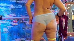 Steffi August is a hot milf who loves to please her man