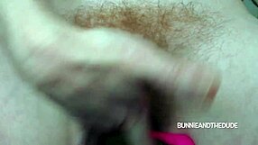 Hairy pussy MILF gets squirting orgasm from her wife