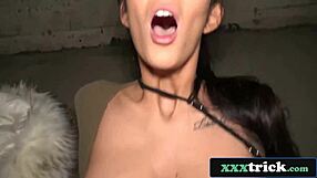 Hungarian Busty Student Stunned by Public Fuck After Photoshoot