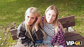 Russian blonde Zlata Shine cheats with her boss on cam