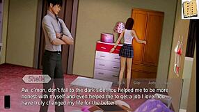 Walkthrough of the adult visual novel and game Academy of Sciences 71