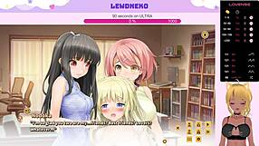 Vtuber Lewdneko continues Love Cubed in part 10