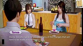 Walkthrough of the adult visual novel and game Academy of Sciences 71