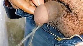 Muscular shemale unlocks chastity cage for wild anal play