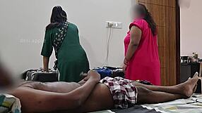 Caught on hidden camera: Indian maid sees Flashing dick